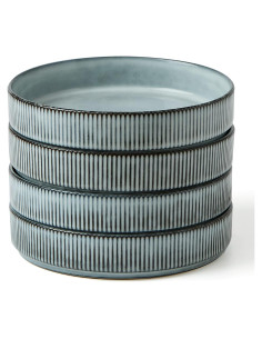 Juego de Cuencos de Pasta Famiware 4 Piezas 19 cm Azul