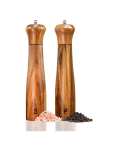 Juego de Molinillos de Sal y Pimienta Haomacro 25,4 cm