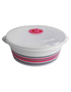 Olla de Microondas Tredoni 2L con Tapa Ventilación