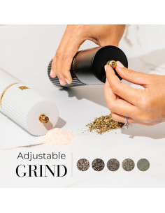 Conjunto Molinillos Sal y Pimienta STYLED SETTINGS Madera 2