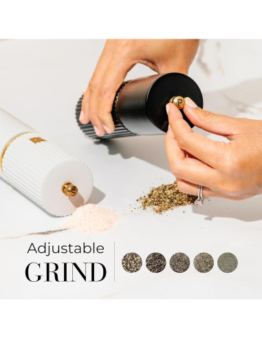 Conjunto Molinillos Sal y Pimienta STYLED SETTINGS Madera