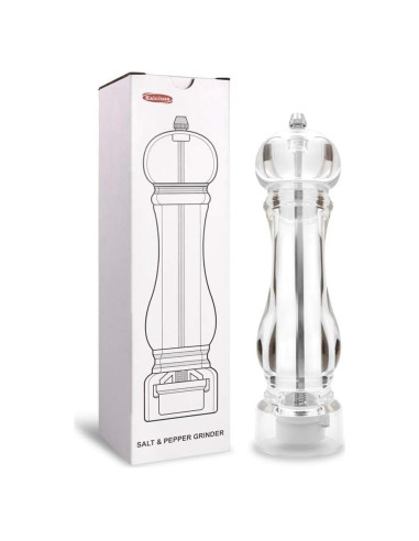 Molino de Sal y Pimienta Kaiciuss Acrílico 22 cm Ajustable