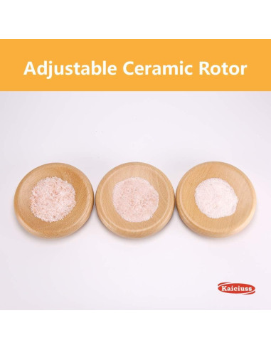 Molino de Sal y Pimienta Kaiciuss Acrílico 22 cm Ajustable