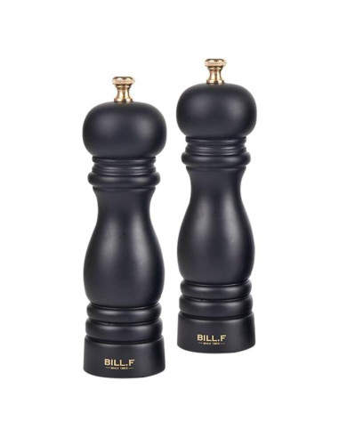 Juego de 2 Molinillos de Sal y Pimienta BILL.F 17,78 cm