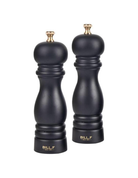 Juego de 2 Molinillos de Sal y Pimienta BILL.F 17,78 cm