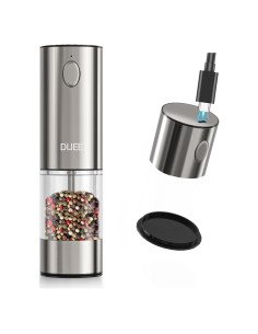 Molino de pimienta eléctrico DIJEE recargable USB 95 ml