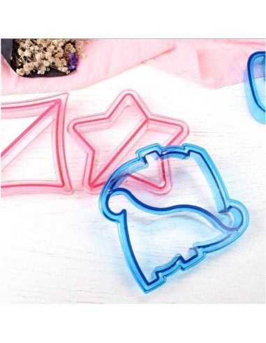 Cortadores de Sándwich Doiaz para Niños - 51 Piezas Multicolor