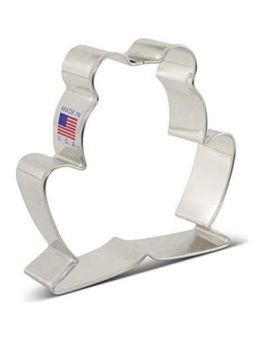 Cortador de Galletas Rana Ann Clark 9,53 cm Acero Inoxidable