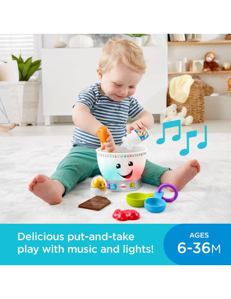 Juguete de Aprendizaje Fisher-Price Tazón Mágico 6 meses+