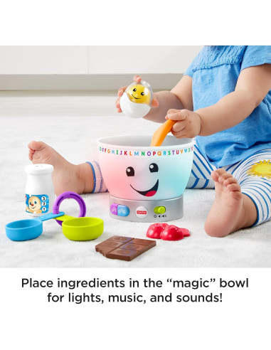Juguete de Aprendizaje Fisher-Price Tazón Mágico 6 meses+