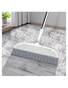 Escoba de goma PRATIQUE 135,89 cm cabezal rotatorio 180