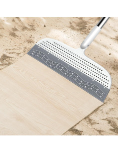 Escoba de goma PRATIQUE 135,89 cm cabezal rotatorio 180 2