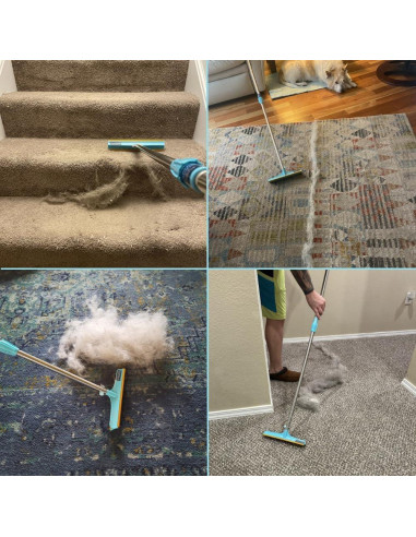 Rasqueta de Alfombra Uproot Clean Xtra para Pelo de Mascota