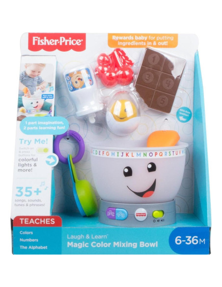 Juguete de Aprendizaje Fisher-Price Tazón Mágico 6 meses+