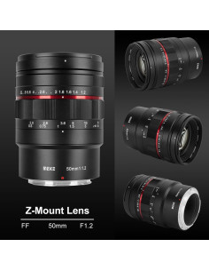 Lente Meike MK-50mm F1.2 Manual para Nikon Z - Gran Apertura 2