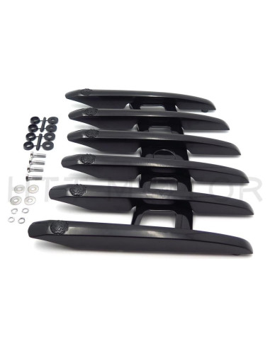 Soporte de Equipaje SMT-MOTO para Harley Touring Negro