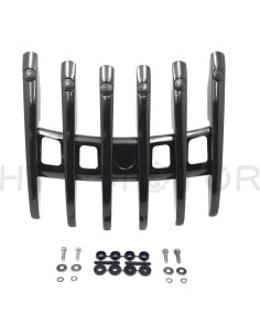 Soporte de Equipaje SMT-MOTO para Harley Touring Negro 2