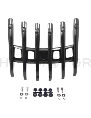 Soporte de Equipaje SMT-MOTO para Harley Touring Negro