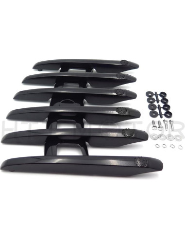 Soporte de Equipaje SMT-MOTO para Harley Touring Negro