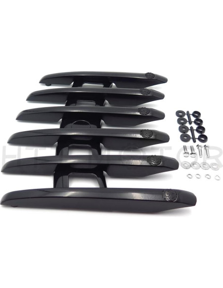 Soporte de Equipaje SMT-MOTO para Harley Touring Negro