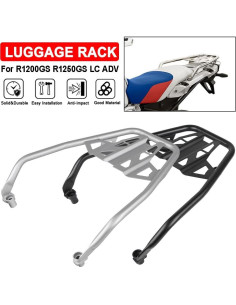 Soporte de Equipaje Trasero MYIADV para BMW R1250GS R1200GS 2013-2023 Negro 2