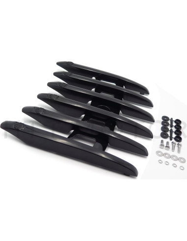 Soporte de Equipaje SMT-MOTO para Harley Touring Negro