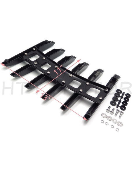 Soporte de Equipaje SMT-MOTO para Harley Touring Negro