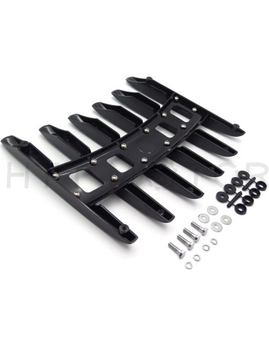 Soporte de Equipaje SMT-MOTO para Harley Touring Negro