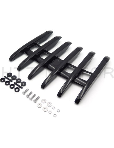 Soporte de Equipaje SMT-MOTO para Harley Touring Negro
