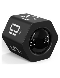 Temporizador Pomodoro OORAII Negro 5-60 Minutos Rotatorio