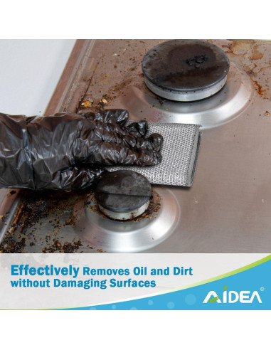 Trapo de Cocina Multiusos AIDEA 8PK Lavable 20x17 cm