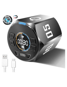 Temporizador Pomodoro Digital TAOPE Cubo Magnético 5 Modos