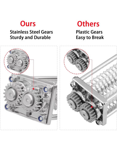 Ablandador de Carne KitchenAid de Acero Inoxidable 2 cm