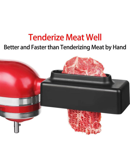Ablandador de Carne KitchenAid de Acero Inoxidable 2 cm