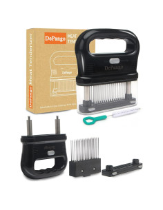Ablandador de Carne DePango 48 Cuchillas Acero Inoxidable