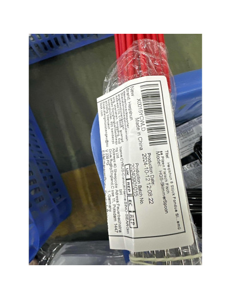 8 Cucharones Coladores Acero Inoxidable Heqishun 27 cm 8 Cucharones Coladores Acero Inoxidable Heqishun 27 cm