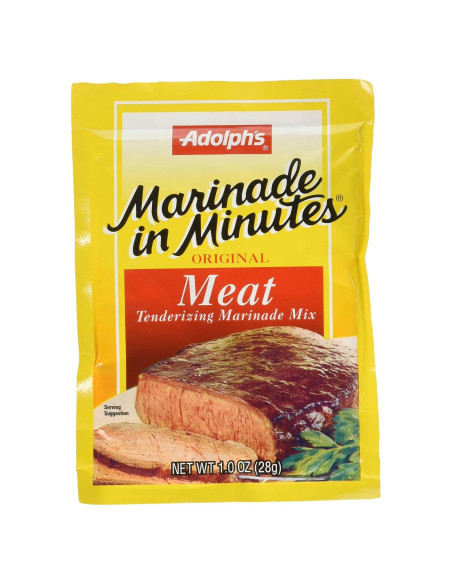 Marinada Original Adolph 4 paquetes 113 g cada uno