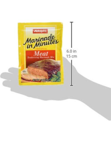 Marinada Original Adolph 4 paquetes 113 g cada uno