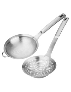 Juego de Coladores de Acero Inoxidable Collfa 2 Piezas