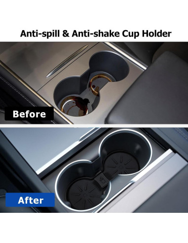 Bandeja Organizadora Consola Central Tesla 2025 Cybtkcar