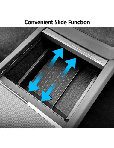 Bandeja Organizadora Consola Central Tesla 2025 Cybtkcar