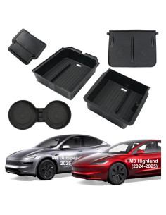 Organizador Consola Central Tesla Model 3/Y 2024-2025