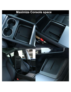Organizador Consola Central Tesla Model 3/Y 2024-2025 2