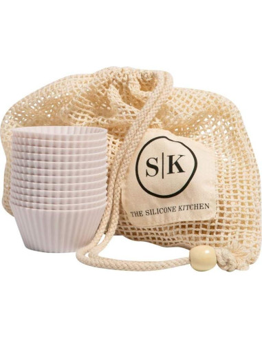 Moldes de Silicona Reutilizables La Cocina de Silicona 12 Pzs