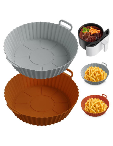 Rejillas de Silicona ME.FAN para Freidora de Aire 21.5 cm