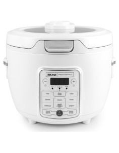 Olla Arrocera Digital Aroma ARC-1230W, 10 Tazas, 3.78L, Blanca