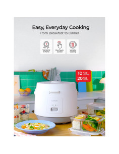 Cocedor de Arroz CUCKOO CR-1095 10 Tazas Antiadherente Blanco 2