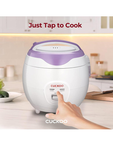 Cocedor de Arroz Eléctrico CUCKOO CR-0671V 12 Tazas Antiadherente