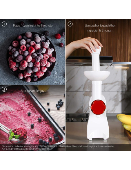 Máquina de Postres Congelados La Reveuse - Helados Saludables