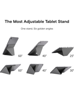Soporte Adhesivo MOFT para Tabletas 7.9-9.7" Gris 2